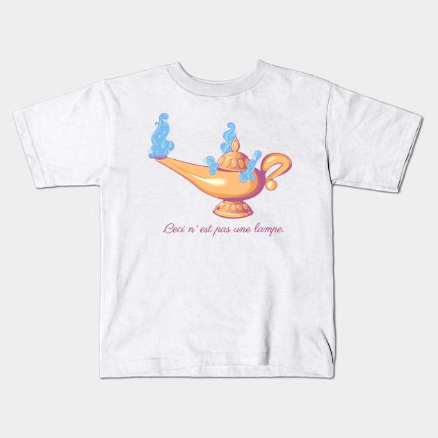 This is not a Lamp Kids T-Shirt by Lithium